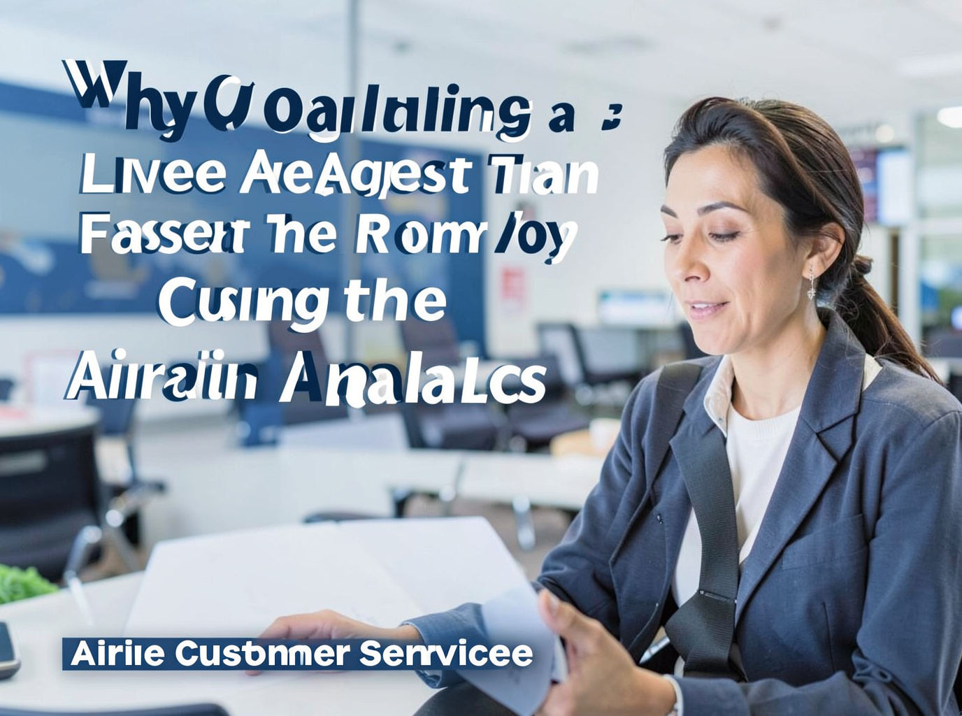 Why Calling a Live Agent is Faster Than Using the Airline App
